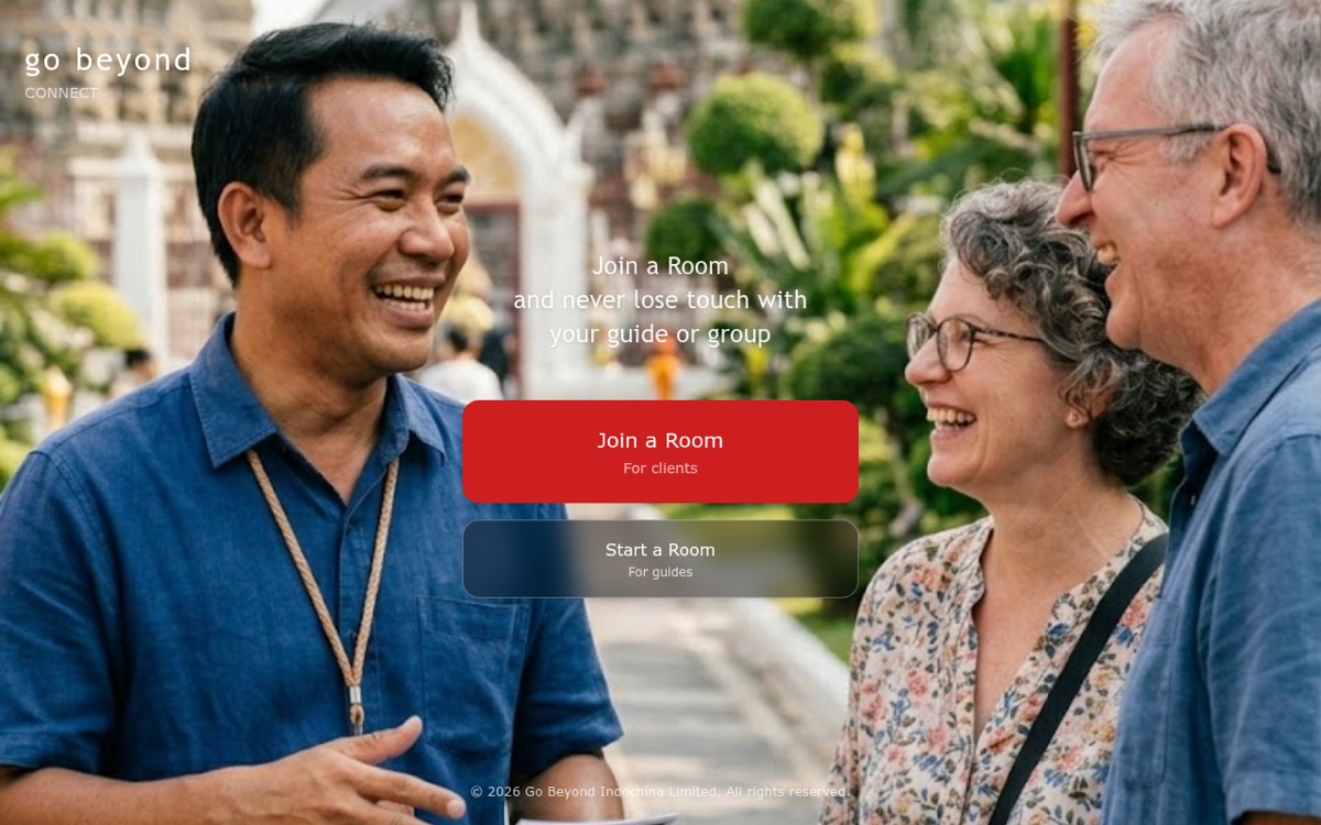 Screenshot of GoBeyondConnect